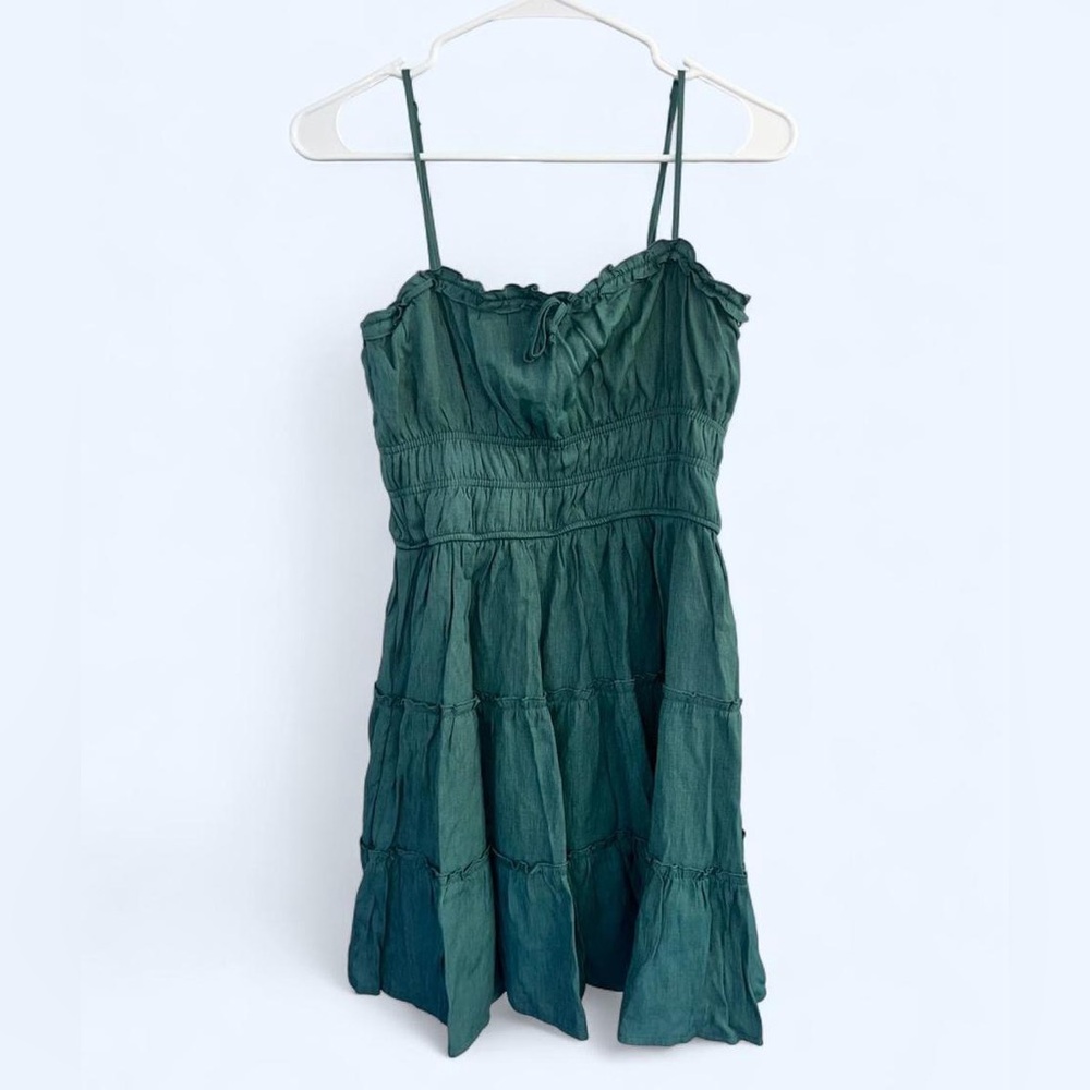 Trixxi Teal Sleeveless Dress